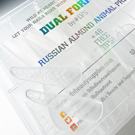 LoveNess LoveNess Dual Forms Animal Russian Almond by #LVS LoveNess LoveNess Dual Forms Animal Russian Almond by #LVS