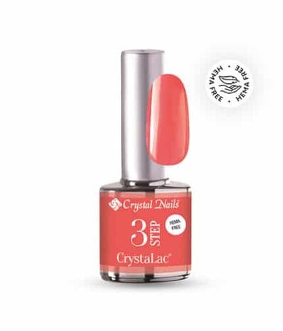 Crystal Nails Crystal Nails 3 step Crystalac 3S220 Camellia 8 ml TPO/HEMA vrij Crystal Nails Crystal Nails 3 step Crystalac 3S220 Camellia 8 ml TPO/HEMA vrij