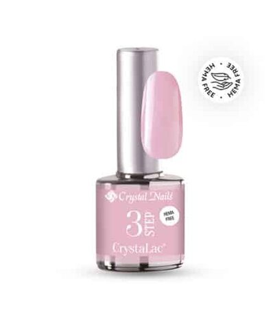 Crystal Nails Crystal Nails 3 step Crystalac 3S218 Cherry Blossom 8 ml TPO/HEMA vrij Crystal Nails Crystal Nails 3 step Crystalac 3S218 Cherry Blossom 8 ml TPO/HEMA vrij