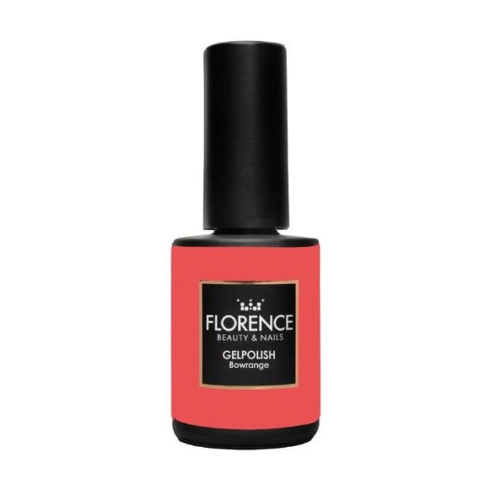 Florence Nails Florence Nails Gelpolish Bowrange 10 ml  100.124.351-S TPO/HEMA vrij Florence Nails Florence Nails Gelpolish Bowrange 10 ml  100.124.351-S TPO/HEMA vrij