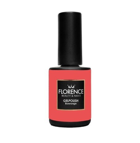 Florence Nails Florence Nails Gelpolish Bowrange 10 ml  100.124.351-S TPO/HEMA vrij Florence Nails Florence Nails Gelpolish Bowrange 10 ml  100.124.351-S TPO/HEMA vrij