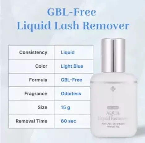 Blink Lashes Blink Aqua LIQUID Remover 15 ml GBL vrij Blink Lashes Blink Aqua LIQUID Remover 15 ml GBL vrij