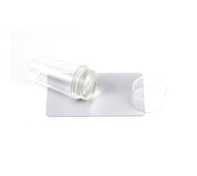 Crystal Nails Crystal Nails Stamp Clear incl. Schraper Crystal Nails Crystal Nails Stamp Clear incl. Schraper