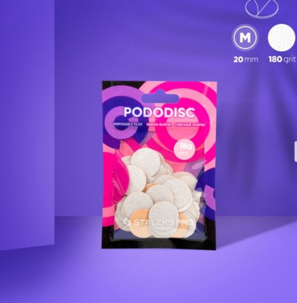 Staleks Pro STALEKS Pododisc Disposable Files - Size M Staleks Pro STALEKS Pododisc Disposable Files - Size M