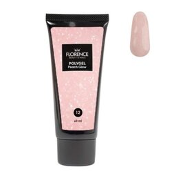 Florence Nails Florence Nails Polygel Peach Glow 60 ml TPO/HEMA vrij Florence Nails Florence Nails Polygel Peach Glow 60 ml TPO/HEMA vrij