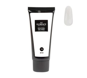 Florence Nails Florence Nails Polygel Ultra White 30 ml TPO/HEMA vrij