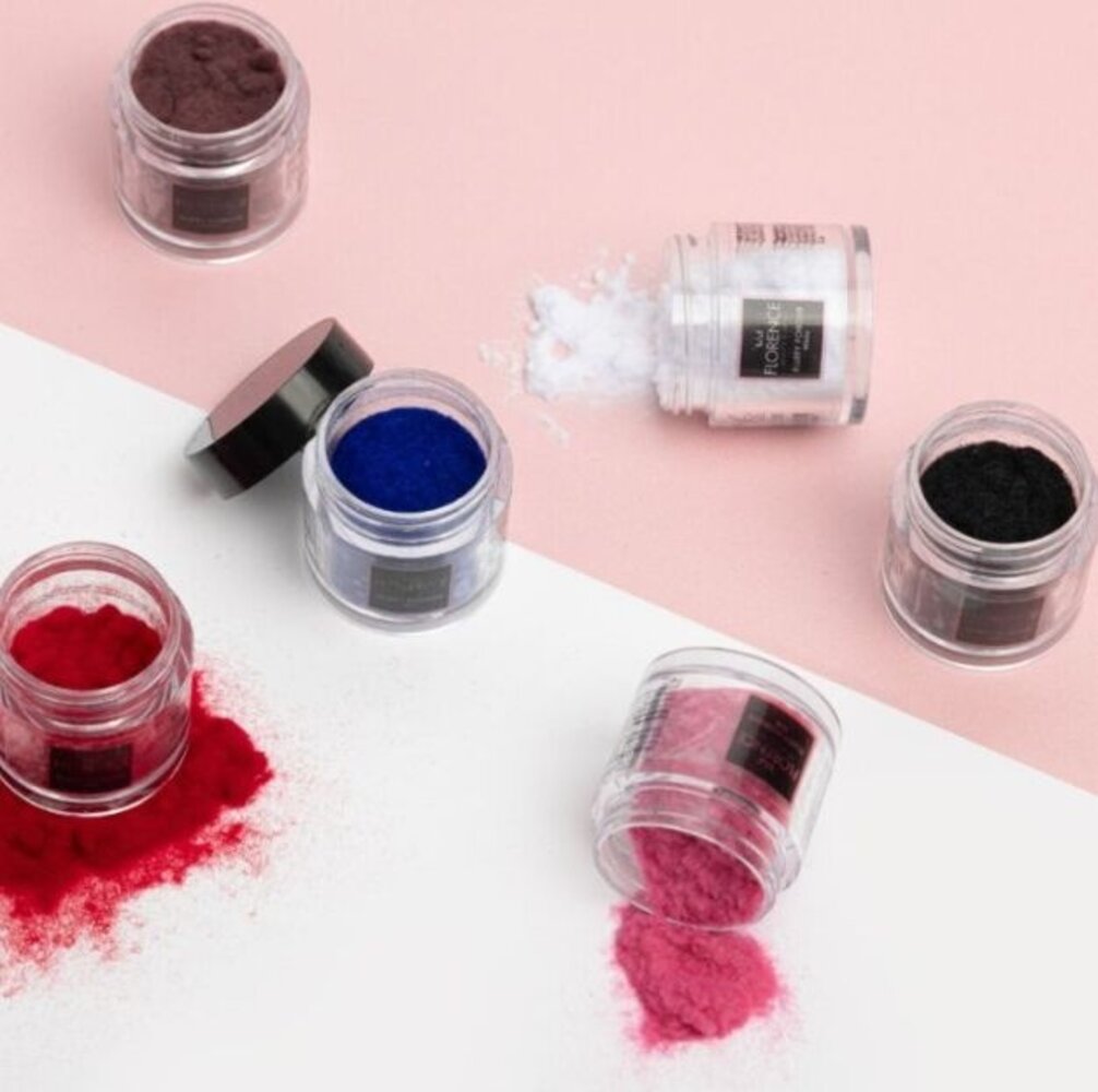 Florence Nails Florence Nails Fluffy Powder Red 2 gram OP=OP Florence Nails Florence Nails Fluffy Powder Red 2 gram OP=OP