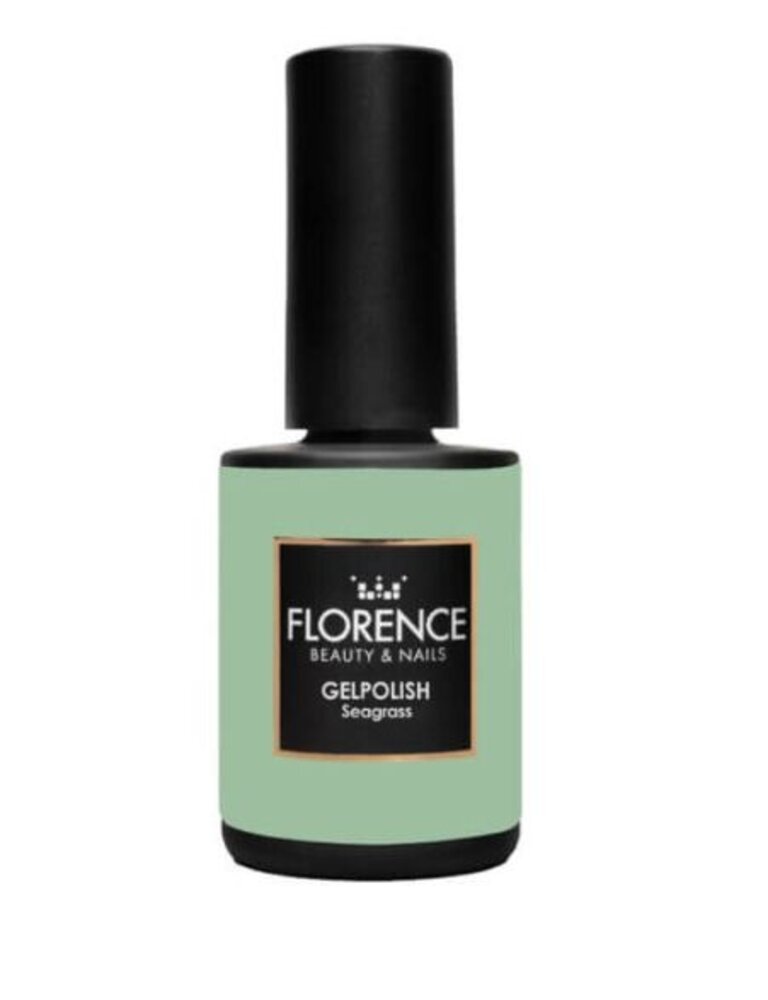 Florence Nails Florence Nails Gelpolish Seagrass 10 ml 100.124.357-S TPO/HEMA vrij Florence Nails Florence Nails Gelpolish Seagrass 10 ml 100.124.357-S TPO/HEMA vrij