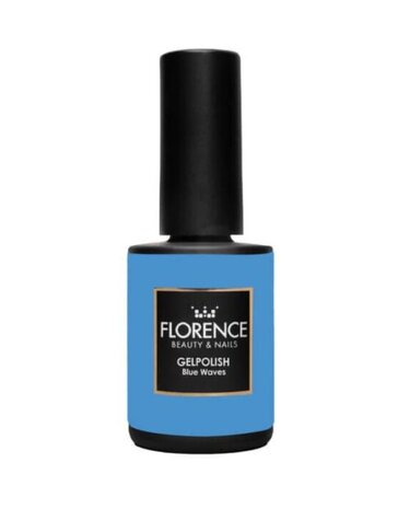 Florence Nails Florence Nails Gelpolish Blue Waves 10 ml 100.124.353-S TPO/HEMA vrij Florence Nails Florence Nails Gelpolish Blue Waves 10 ml 100.124.353-S TPO/HEMA vrij