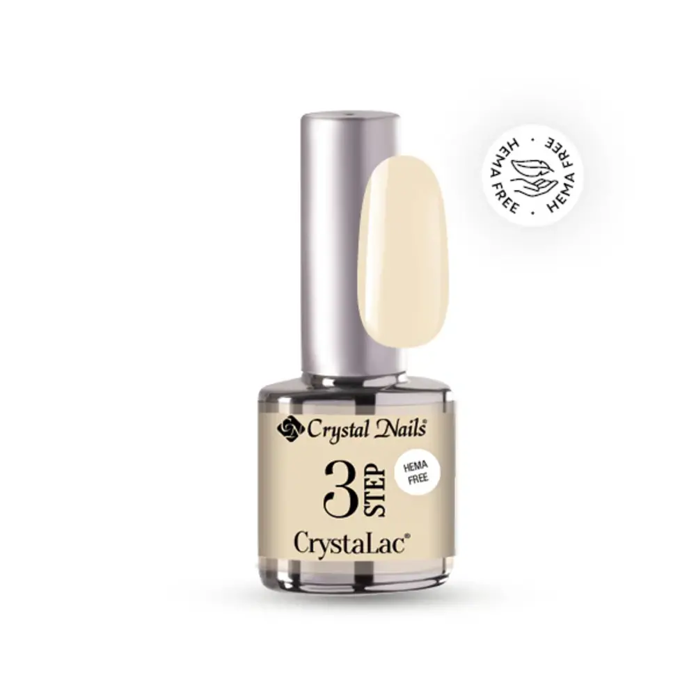 Crystal Nails Crystal Nails 3 step Crystalac 3S243 Elegant Ecru 8 ml TPO/HEMA vrij Crystal Nails Crystal Nails 3 step Crystalac 3S243 Elegant Ecru 8 ml TPO/HEMA vrij
