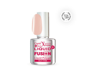 Crystal Nails Crystal Nails Liquid Fusion Polygel Milk Rose 13 ml TPO/HEMA vrij Crystal Nails Crystal Nails Liquid Fusion Polygel Milk Rose 13 ml TPO/HEMA vrij