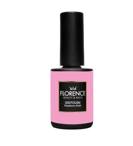 Florence Nails Florence Nails Gelpolish Raspberry Rush 10 ml 100.124.361-S TPO/HEMA vrij