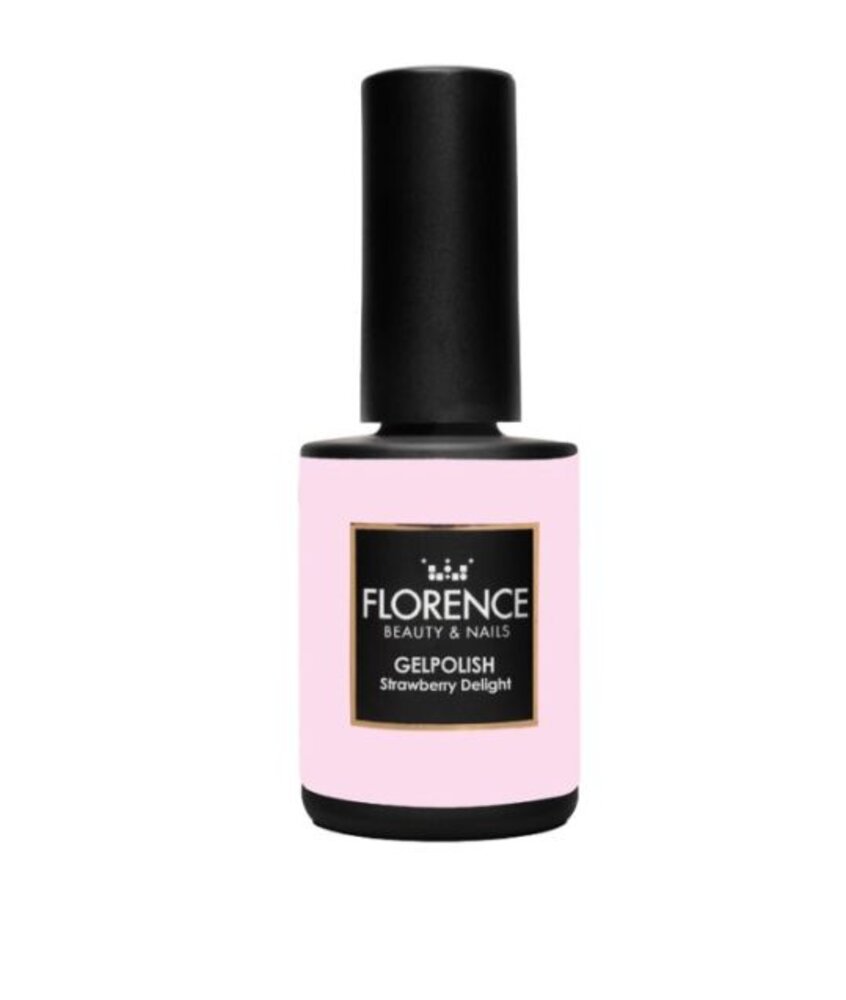 Florence Nails Florence Nails Gelpolish  Strawberry Delight 10 ml 100.124.360-S TPO/HEMA vrij Florence Nails Florence Nails Gelpolish  Strawberry Delight 10 ml 100.124.360-S TPO/HEMA vrij