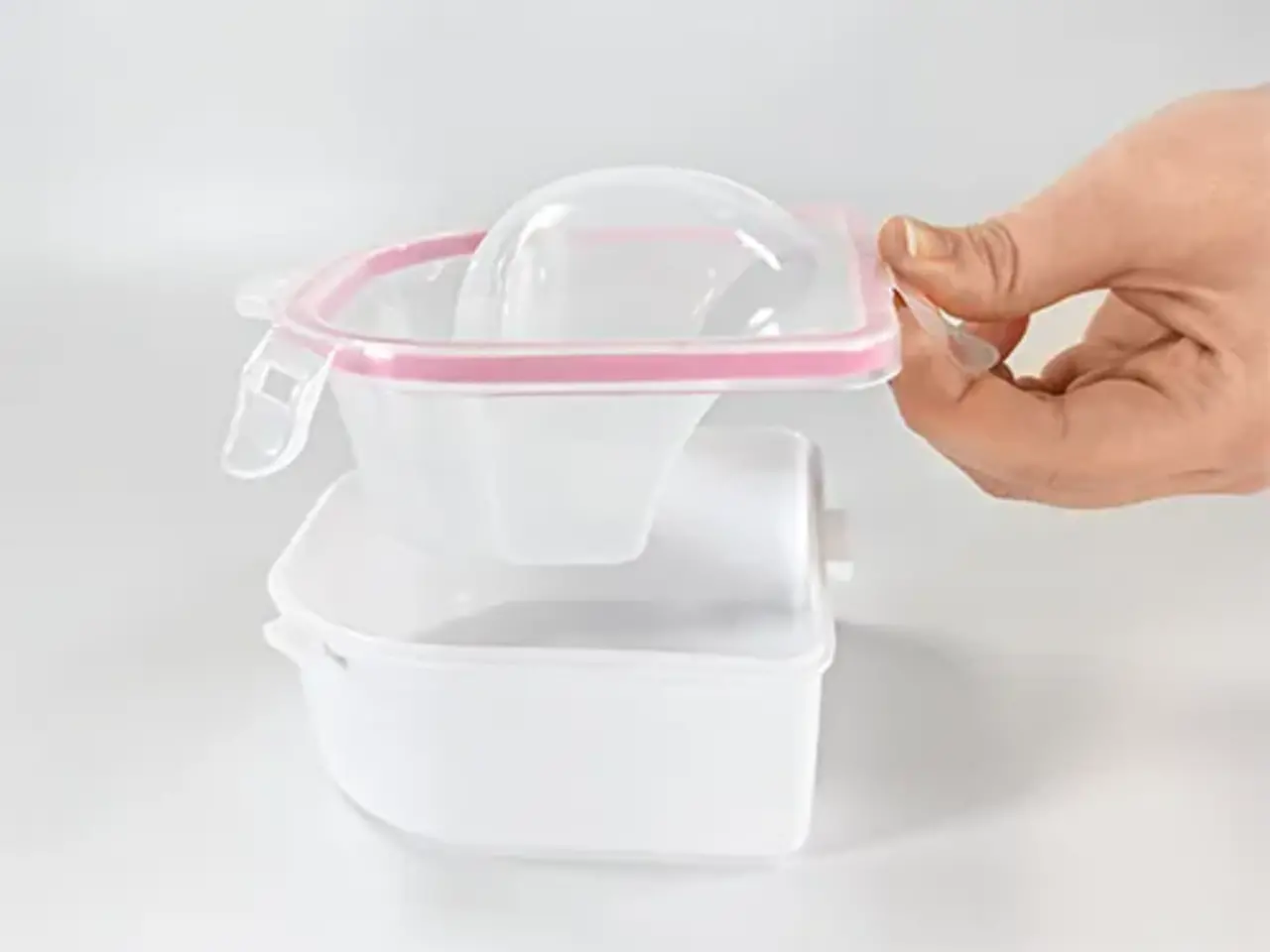 PBP PBP Manicure Bowl Pink - Aceton Bestendig PBP PBP Manicure Bowl Pink - Aceton Bestendig