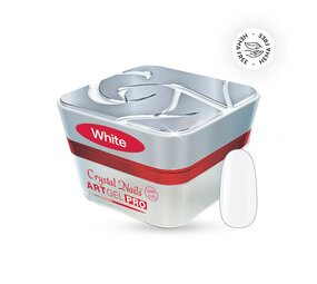 Crystal Nails Crystal Nails Art Gel PRO White TPO/HEMA vrij Crystal Nails Crystal Nails Art Gel PRO White TPO/HEMA vrij