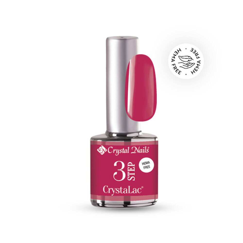 Crystal Nails Crystal Nails 3 step Crystalac 3S250 8 ml TPO/HEMA vrij Crystal Nails Crystal Nails 3 step Crystalac 3S250 8 ml TPO/HEMA vrij