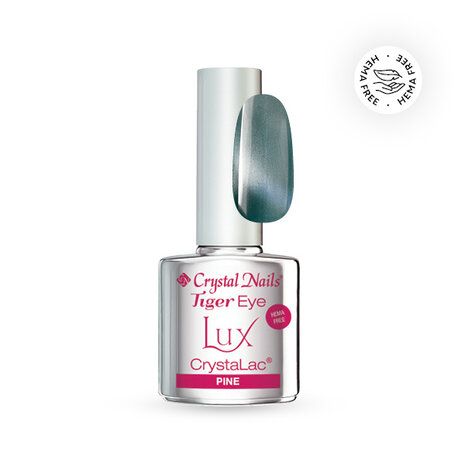 Crystal Nails Crystal Nails Crystalac LUX Tiger Eye Pine 4 ml TPO/HEMA vrij Crystal Nails Crystal Nails Crystalac LUX Tiger Eye Pine 4 ml TPO/HEMA vrij