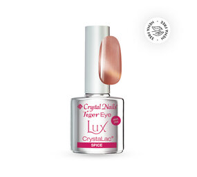 Crystal Nails Crystal Nails Crystalac LUX Tiger Eye Spice 4 ml TPO/HEMA vrij Crystal Nails Crystal Nails Crystalac LUX Tiger Eye Spice 4 ml TPO/HEMA vrij