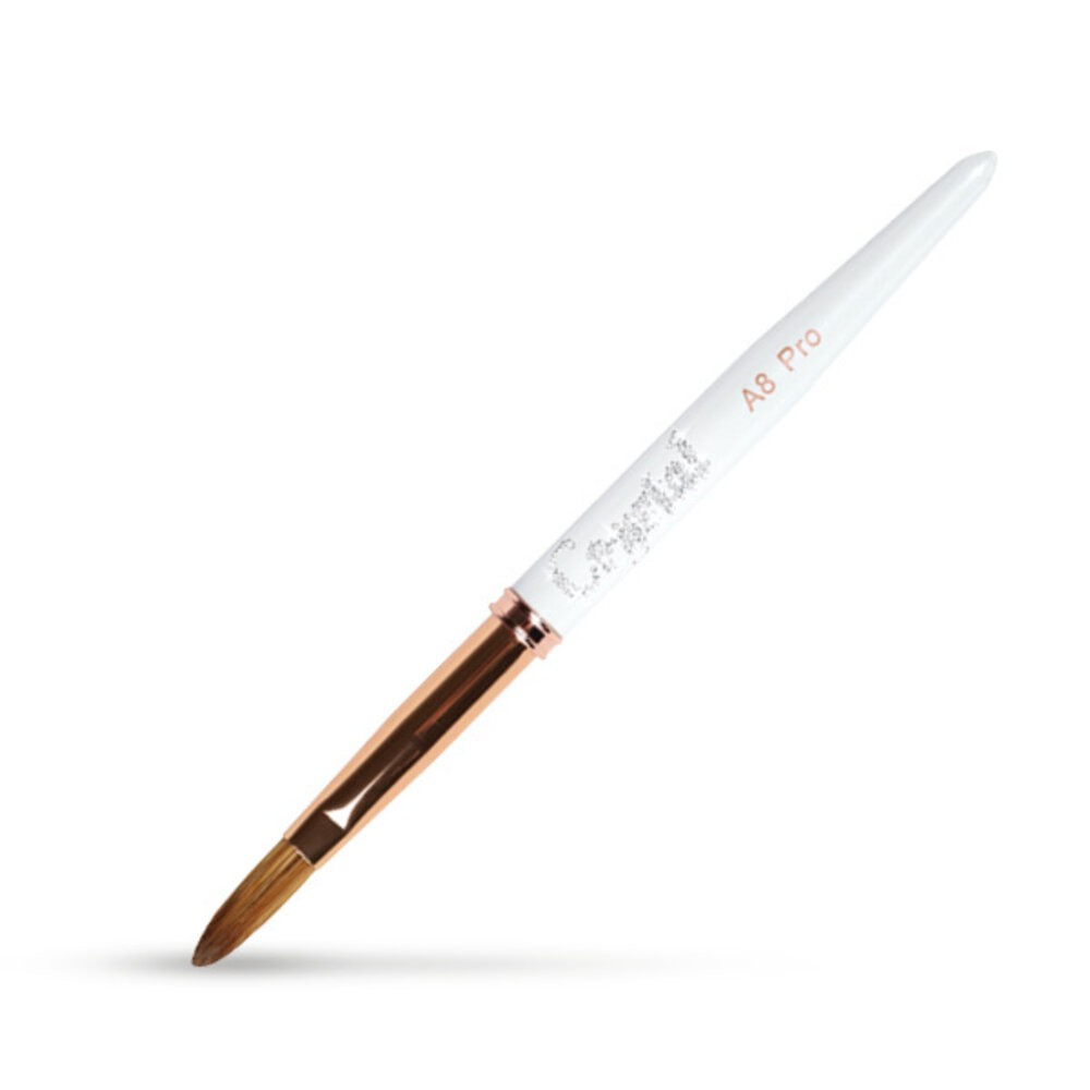 Crystal Nails Crystal Nails Acryl Penseel A8 PRO White