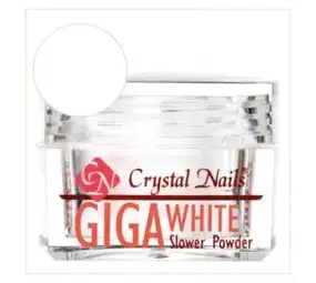 Crystal Nails Crystal Nails Slower Powder Giga White 28 gram Crystal Nails Crystal Nails Slower Powder Giga White 28 gram