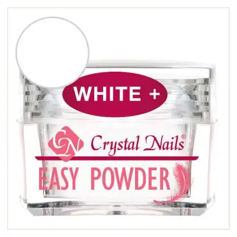 Crystal Nails Crystal Nails Easy Powder White + 28 gram