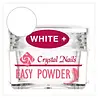 Crystal Nails Crystal Nails Easy Powder White + 28 gram Crystal Nails Crystal Nails Easy Powder White + 28 gram