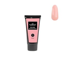 Florence Nails Florence Nails Polygel Colorboom  Peach 15 ml  - TPO/HEMA vrij Florence Nails Florence Nails Polygel Colorboom  Peach 15 ml  - TPO/HEMA vrij