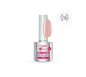 Crystal Nails Crystal Nails Compact PRO Base & Builder Cover Nude 13 ml TPO/HEMA vrij Crystal Nails Crystal Nails Compact PRO Base & Builder Cover Nude 13 ml TPO/HEMA vrij