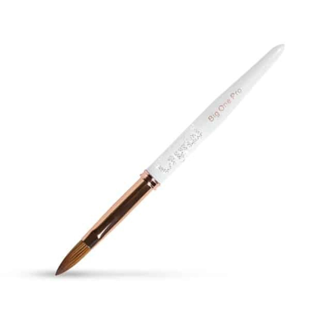 Crystal Nails Crystal Nails Acryl Penseel Big One PRO White Crystal Nails Crystal Nails Acryl Penseel Big One PRO White