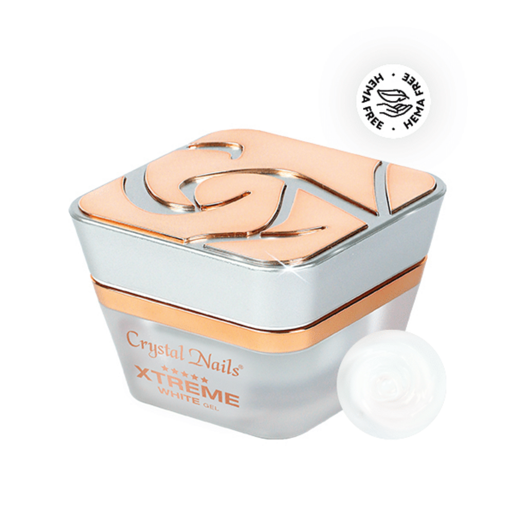 Crystal Nails Crystal Nails Builder Gel  Xtreme White Gel 15 ml