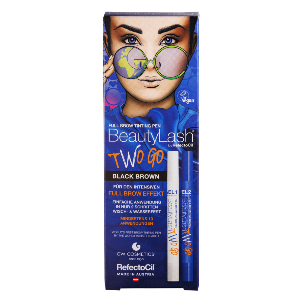 Refectocil BeautyLash Full Brow Tinting Pen BLACK BROWN