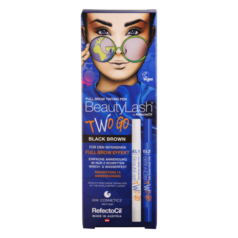 Refectocil BeautyLash Full Brow Tinting Pen BLACK BROWN
