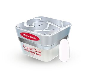 Crystal Nails Crystal Nails FIBER Builder Gel - Milky White 15 ml Crystal Nails Crystal Nails FIBER Builder Gel - Milky White 15 ml