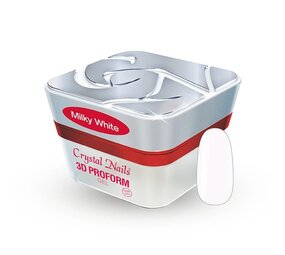Crystal Nails Crystal Nails 3D ProForm Gel Milky White - 5 ml Crystal Nails Crystal Nails 3D ProForm Gel Milky White - 5 ml