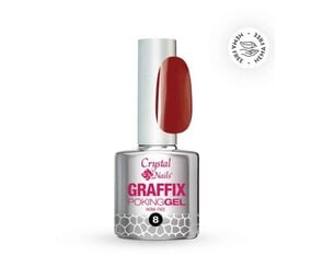 Crystal Nails Crystal Nails Graffix Poking Gel 03 Red - 4 ml Crystal Nails Crystal Nails Graffix Poking Gel 03 Red - 4 ml