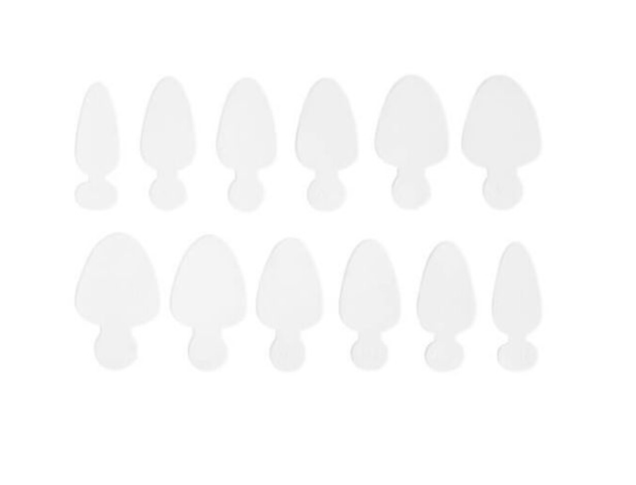 Florence Nails Florence Nails Dual Forms French Silicone Mould A Florence Nails Florence Nails Dual Forms French Silicone Mould A