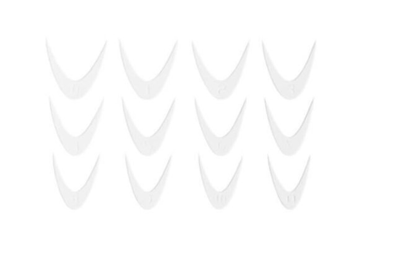 Florence Nails Florence Nails Dual Forms French Smileline Silicone Mould Florence Nails Florence Nails Dual Forms French Smileline Silicone Mould