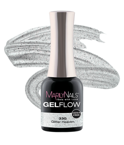 MarilyNails Marily Nails Gelflow #33G Glitter Heaven 7 ml