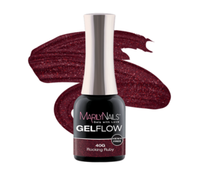 MarilyNails Marily Nails Gelflow #40G Rocking Ruby 7 ml