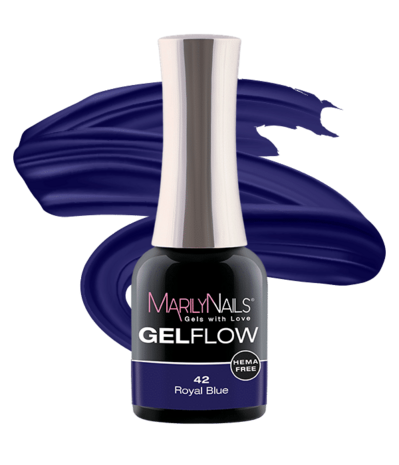 MarilyNails Marily Nails Gelflow #42 Royal Blue 7 ml