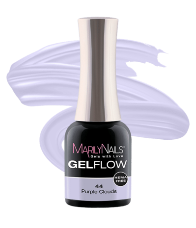 MarilyNails Marily Nails Gelflow #44 Purple Clouds 7 ml