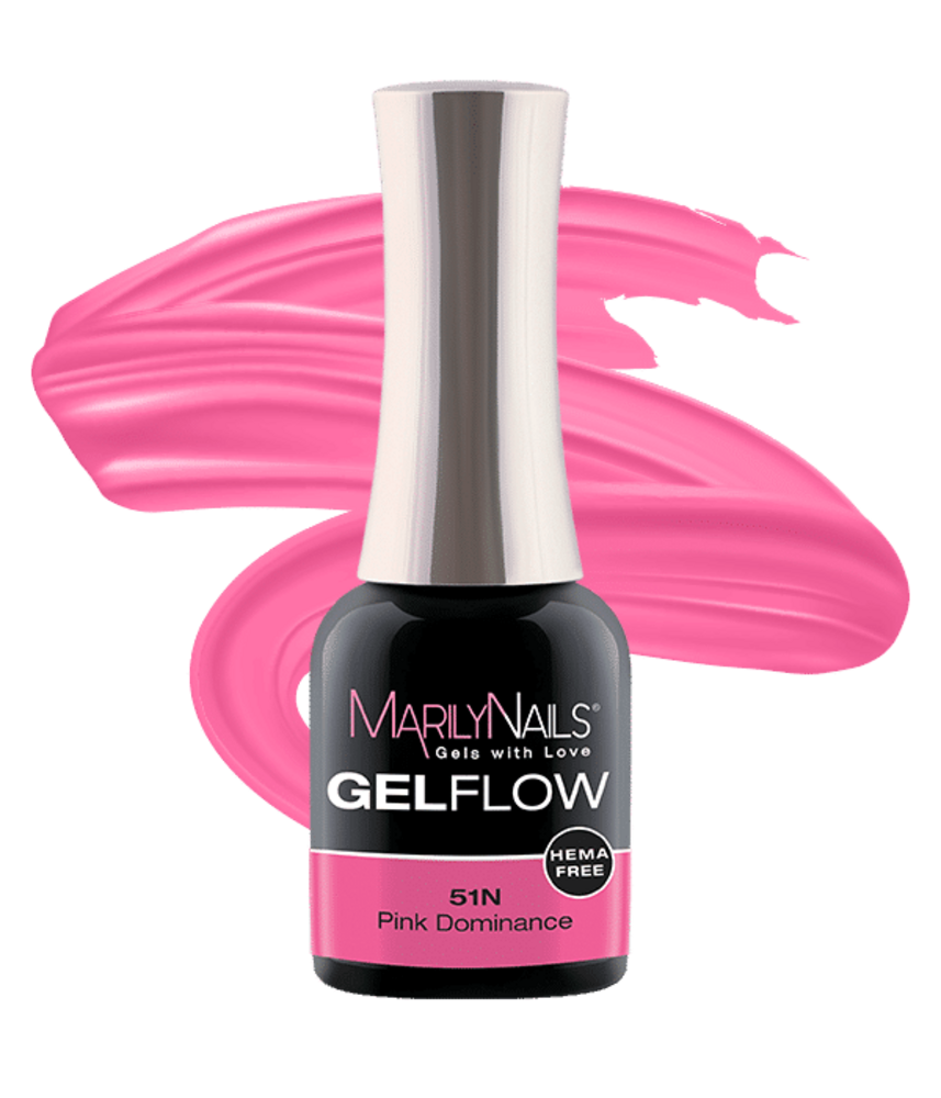 MarilyNails Marily Nails Gelflow #51N Pink Dominance 7 ml