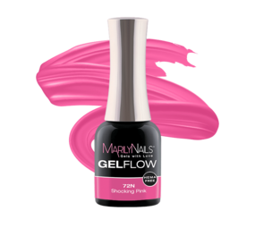 MarilyNails Marily Nails Gelflow #72N  Shocking Pink 7 ml