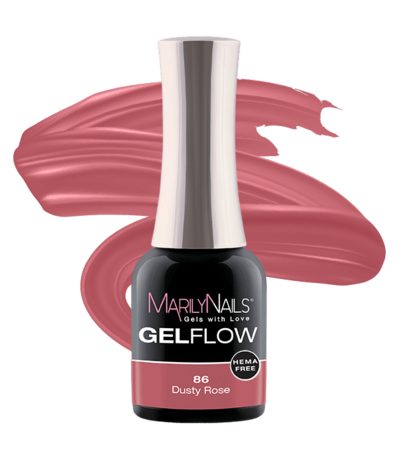 MarilyNails Marily Nails Gelflow #86 Dusty Rose 7 ml