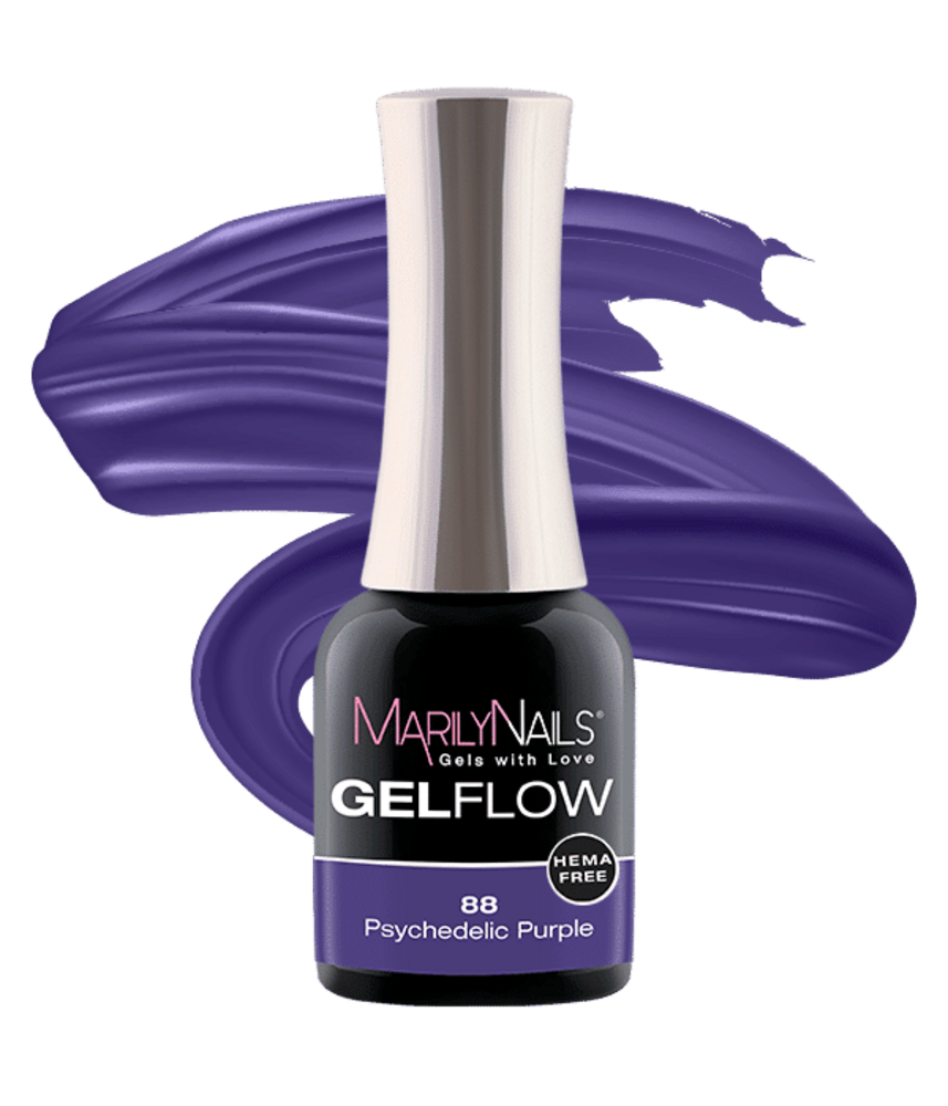 MarilyNails Marily Nails Gelflow #88  Psychedelic Purple 7 ml