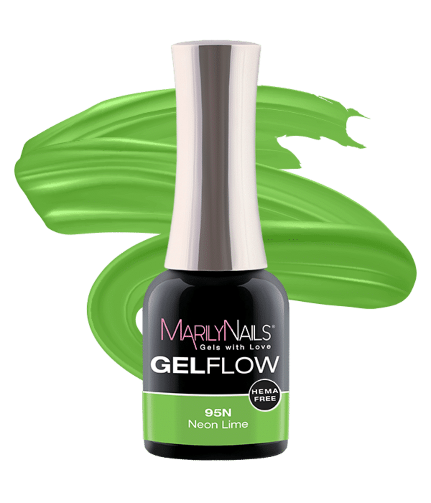 MarilyNails Marily Nails Gelflow 95 Lemon (Neon) Lime 7 ml