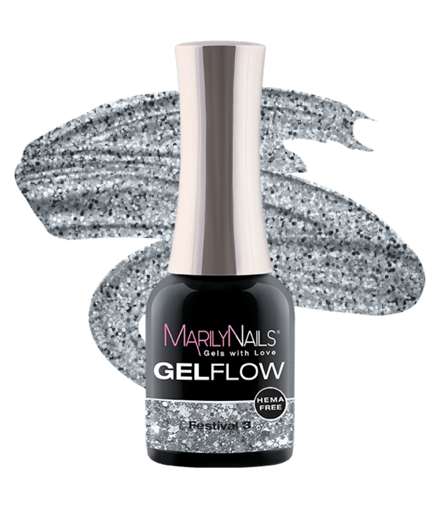 MarilyNails Marily Nails Gelflow #3 Festival 7 ml *momenteel niet leverbaar*