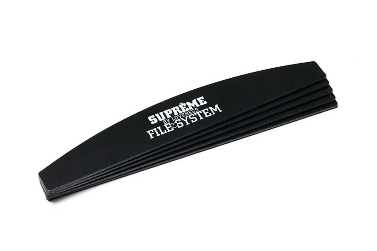 LoveNess LoveNess HANDLES Half Moon Plastic Black - 5-Pack LoveNess LoveNess HANDLES Half Moon Plastic Black - 5-Pack