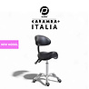 PBP Tabouret  “Caramba Italia”  Zwart (inclusief verzending) nieuw model