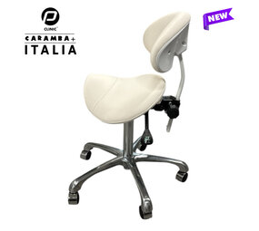 PBP Tabouret “Caramba Italia” Wit (inclusief verzending) nieuw model